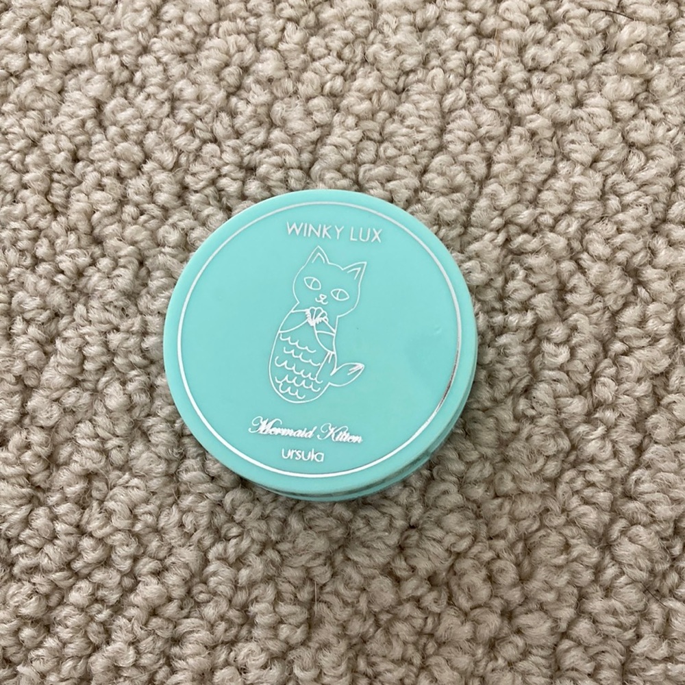 NEW Winky Lux Mermaid Kitten Eyeshadow Single Ursula Purple Pressed Powder Mini